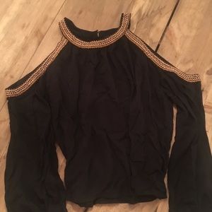 2 for $15 Long sleeve top with shoulder cutout
